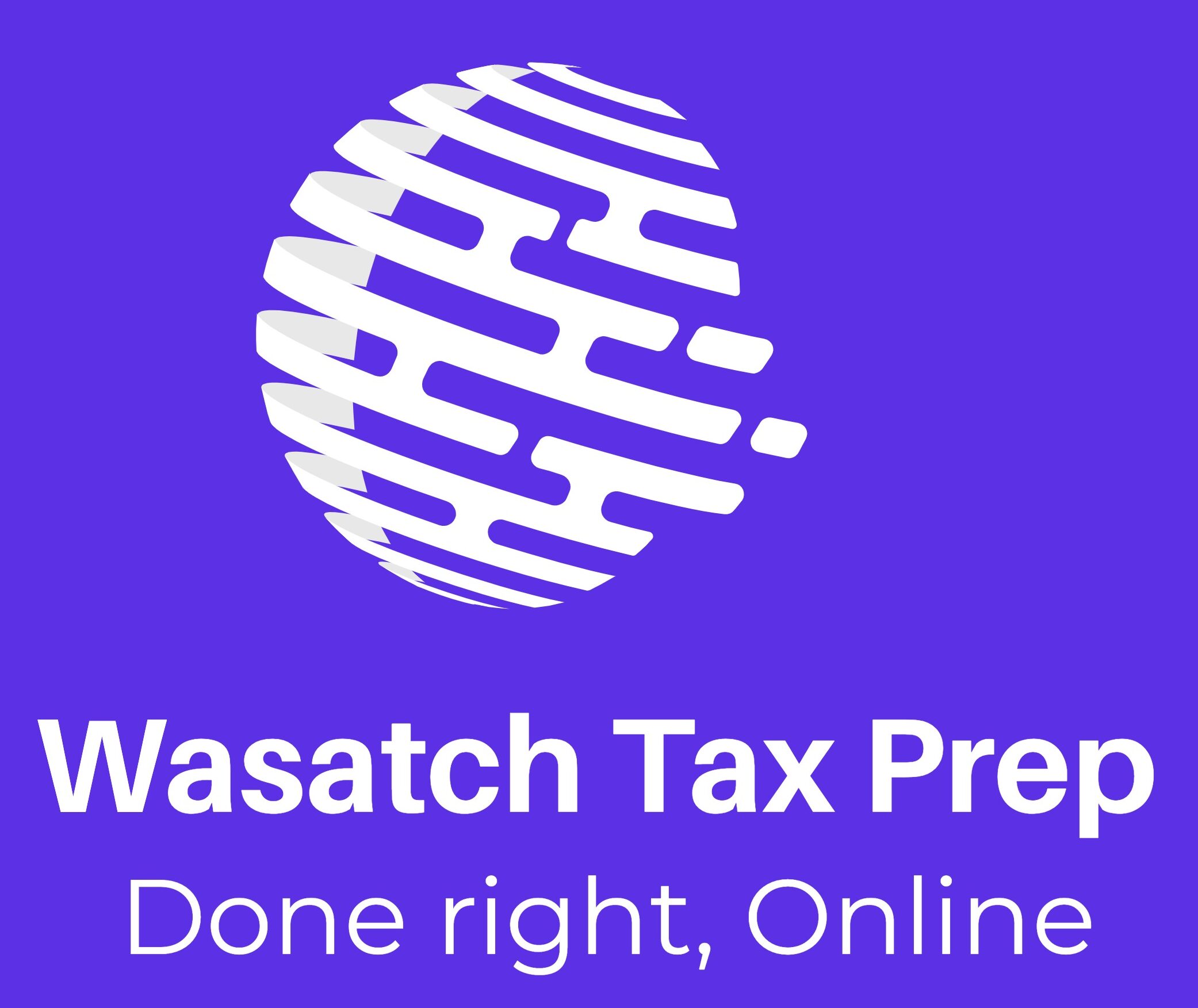 Wasatch Tax Prep Logo